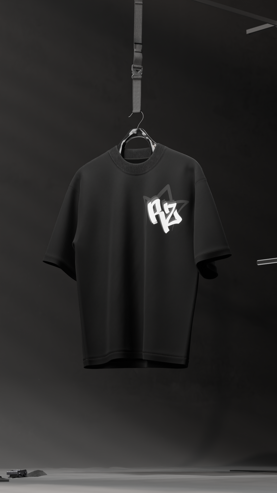 Revize Crown Tee (Black)