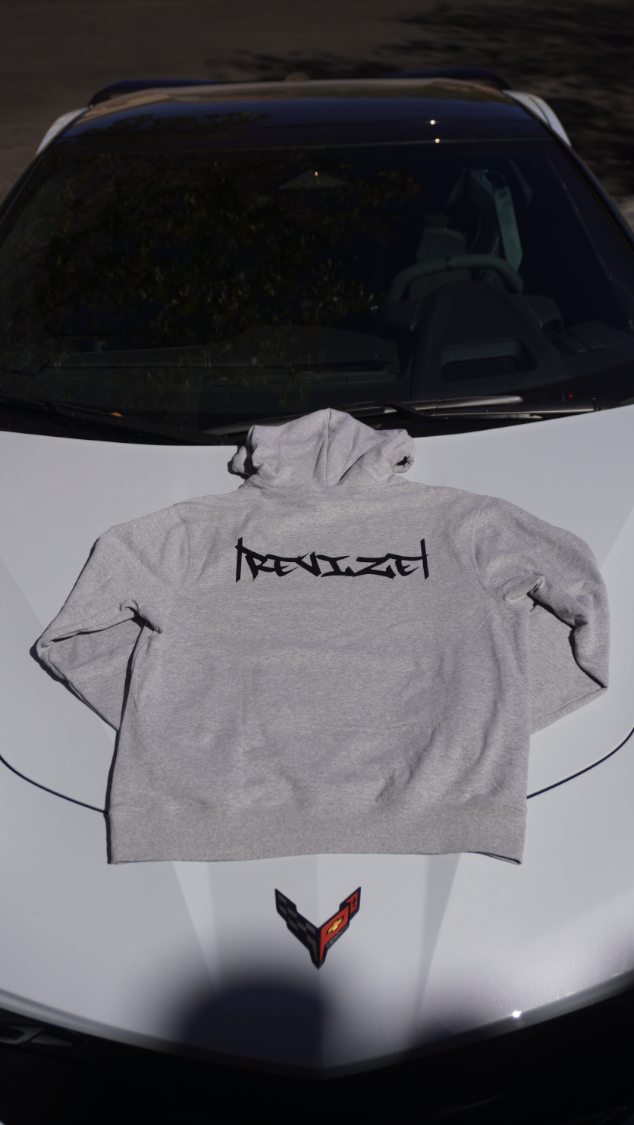 |REVIZE| Vynal Hoodie (Gray)